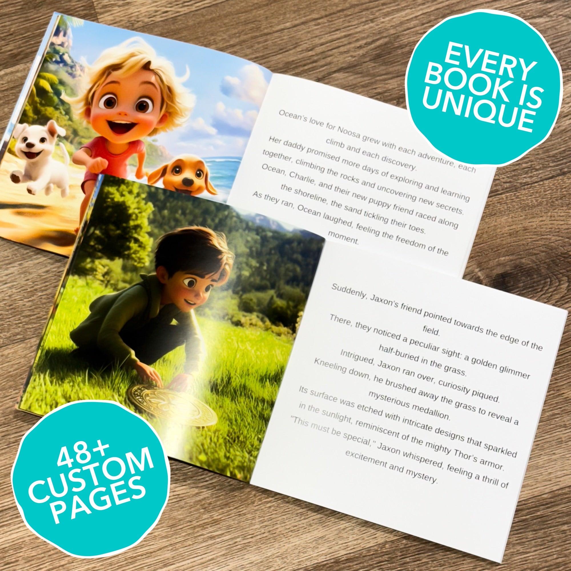 Create a Magical, One-of-a-Kind Storybook Where Your Child is the Hero!